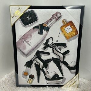 Wall Art Fashion Designer I like Moet Size 11”x14”